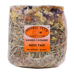 Herbal Pets SIANKO Z ZIOŁAMI MINI PACK 300g (siano)